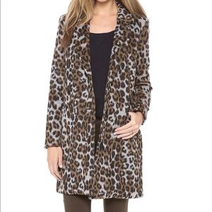 NWT BB Dakota Hazel Leopard Coat